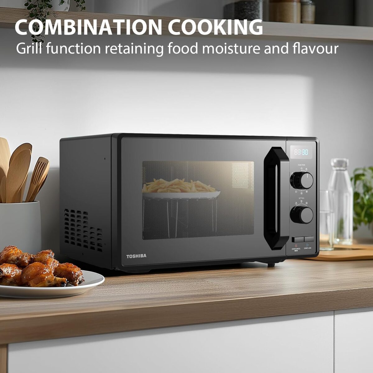 Toshiba 900W 23L Microwave Oven - Image 2