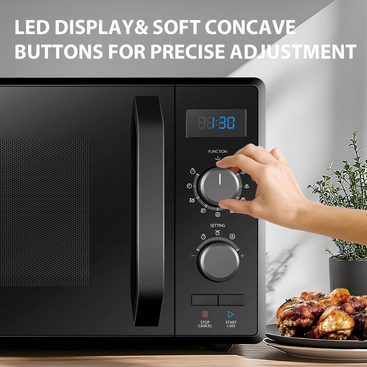 Toshiba 900W 23L Microwave Oven - Image 4