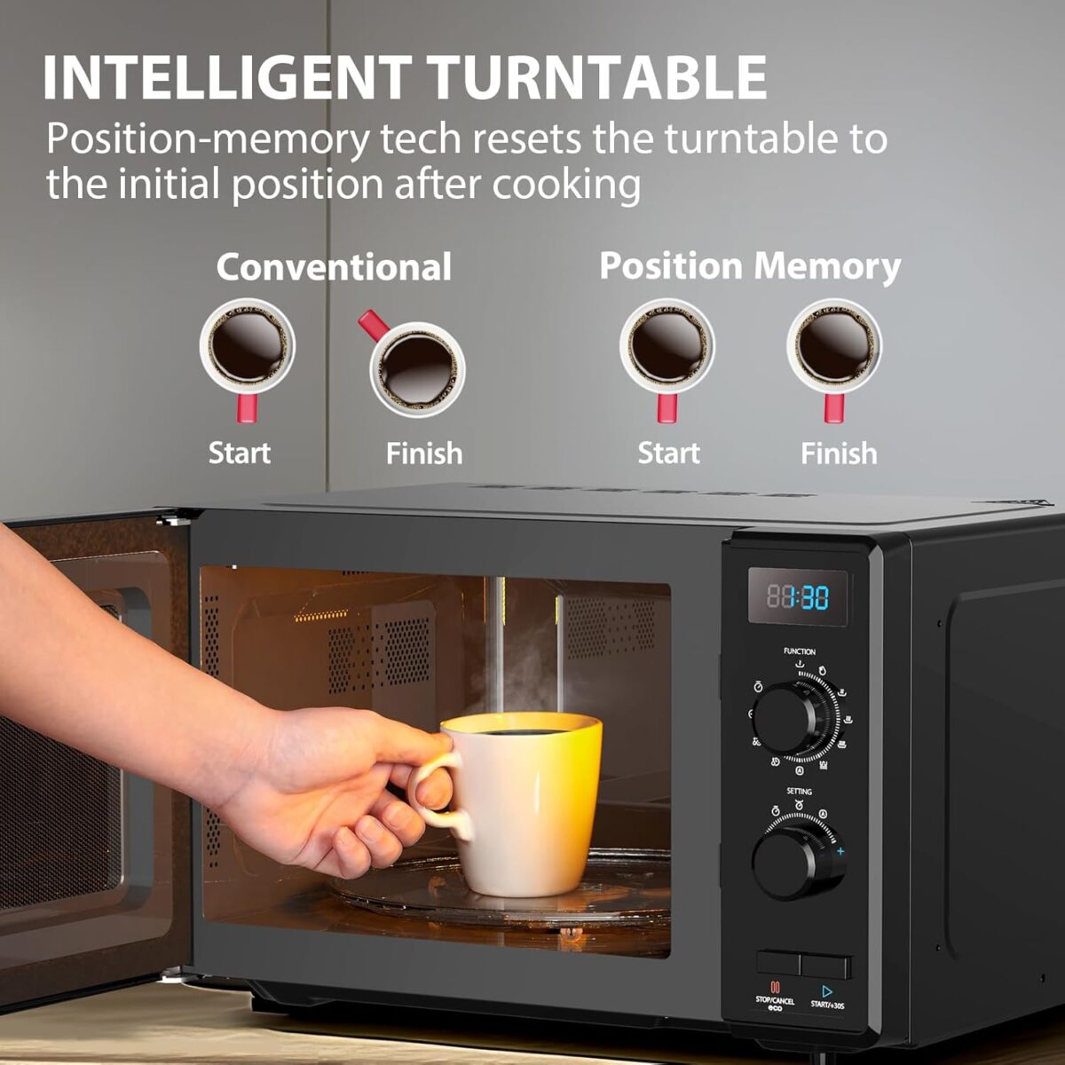 Toshiba 900W 23L Microwave Oven - Image 5