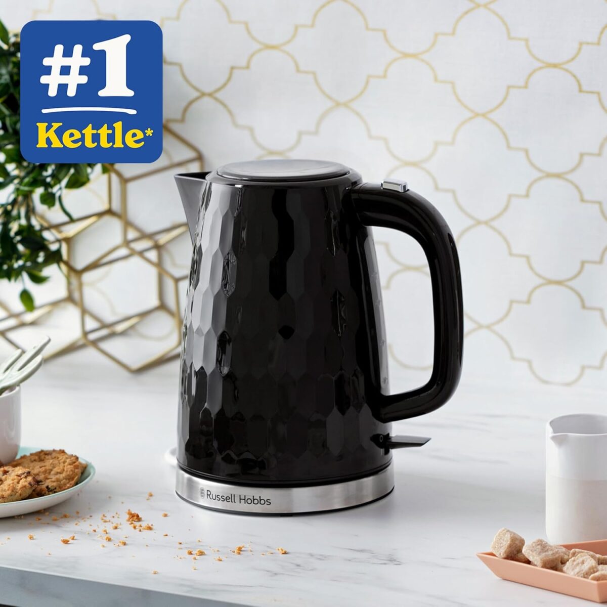 Russell Hobbs Honeycomb Electric Kettle - Image 2