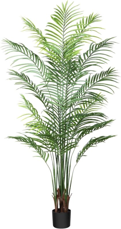 CROSOFMI Artificial Areca Palm Tree 170CM