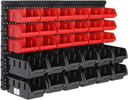 Deuba® Heavy-Duty Wall-Mounted Storage System