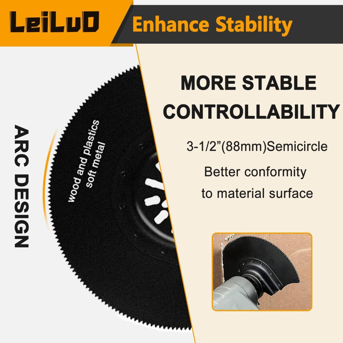 LEILUO 116-Piece Multi-Tool Saw Blade Set - Image 7