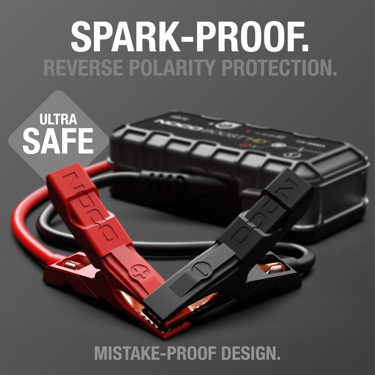 NOCO Boost HD GB70 | 2000A UltraSafe Car Jump Starter - Image 3