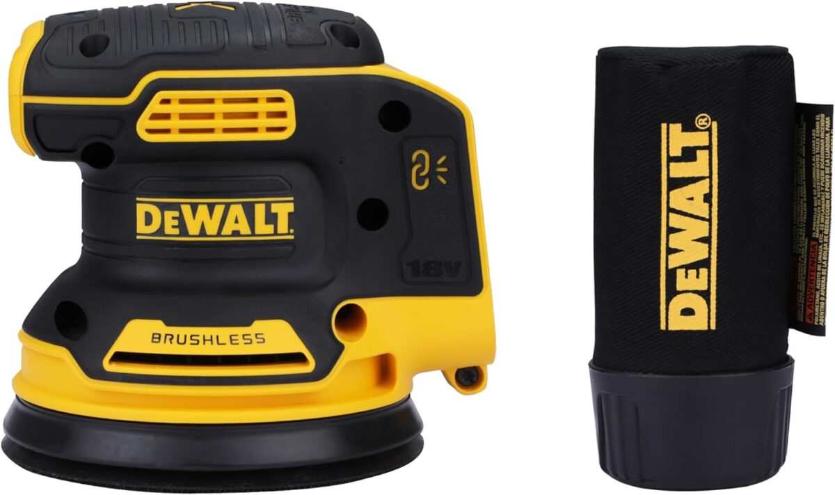 DEWALT DCW210N-XJ Cordless Sander 18V XR Brushless 125mm - Image 6