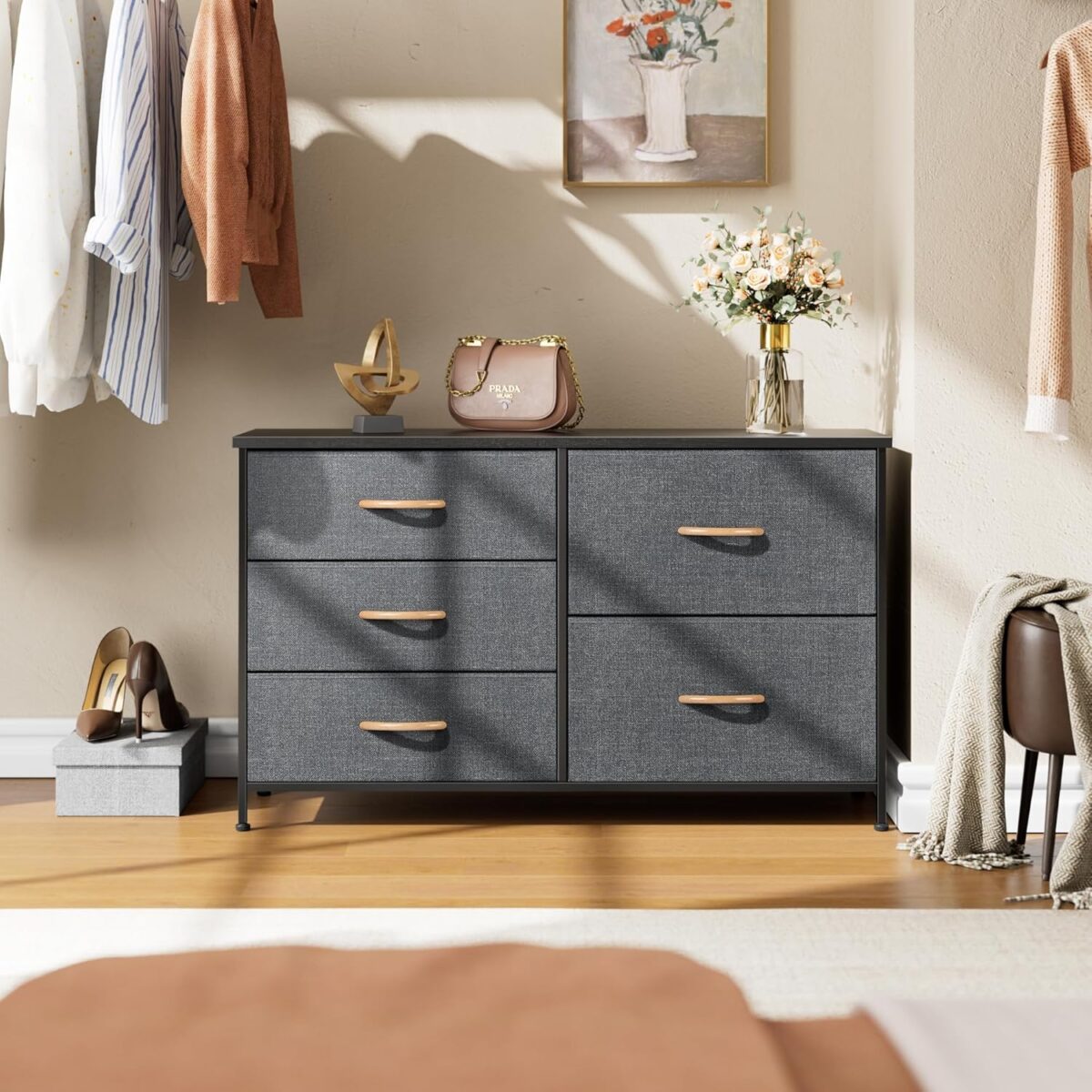 Nicehill 5-Drawer Storage Dresser - Image 3