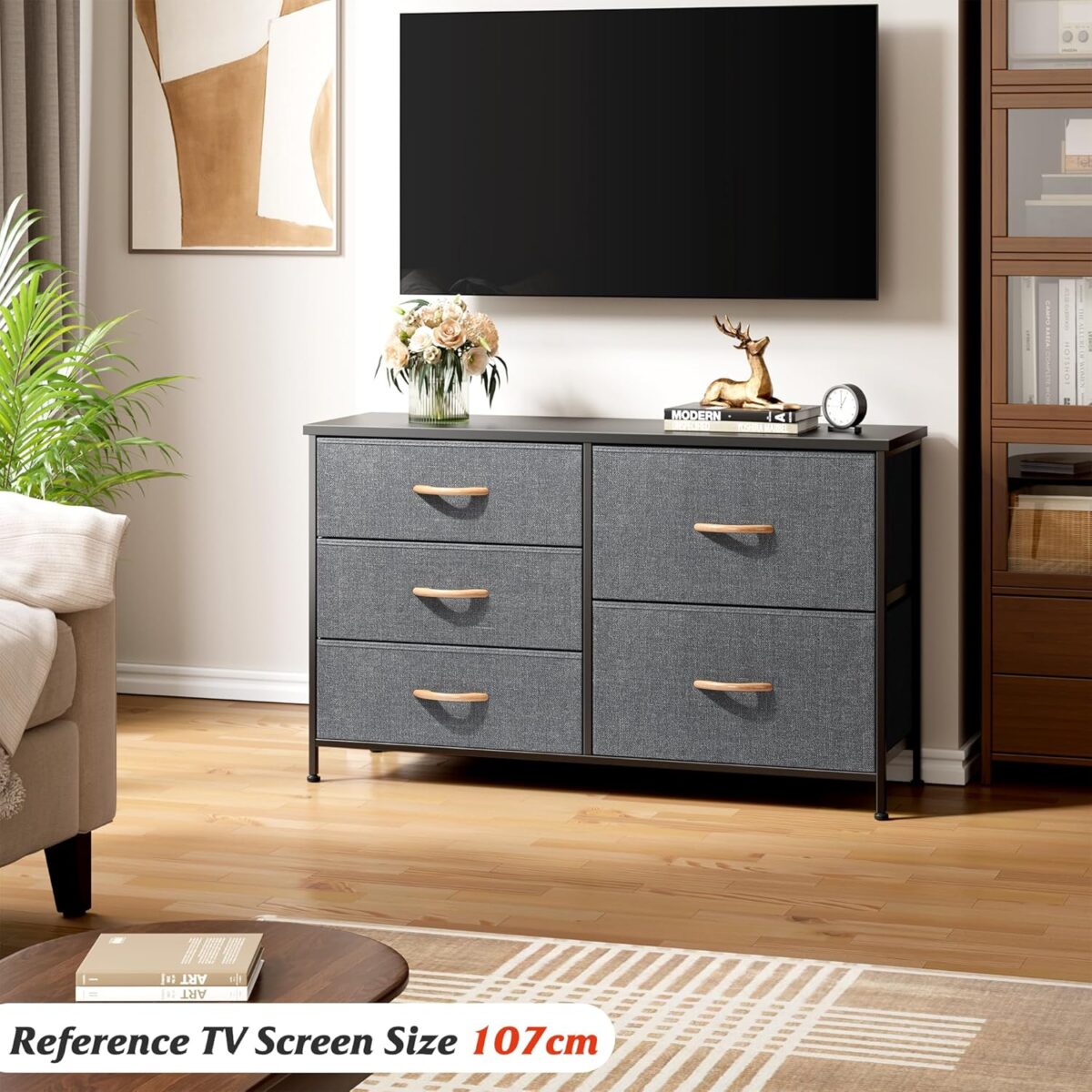 Nicehill 5-Drawer Storage Dresser - Image 4