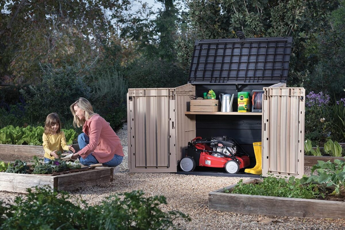 Keter Store-It Out Midi Outdoor Garden Storage Shed - Image 4