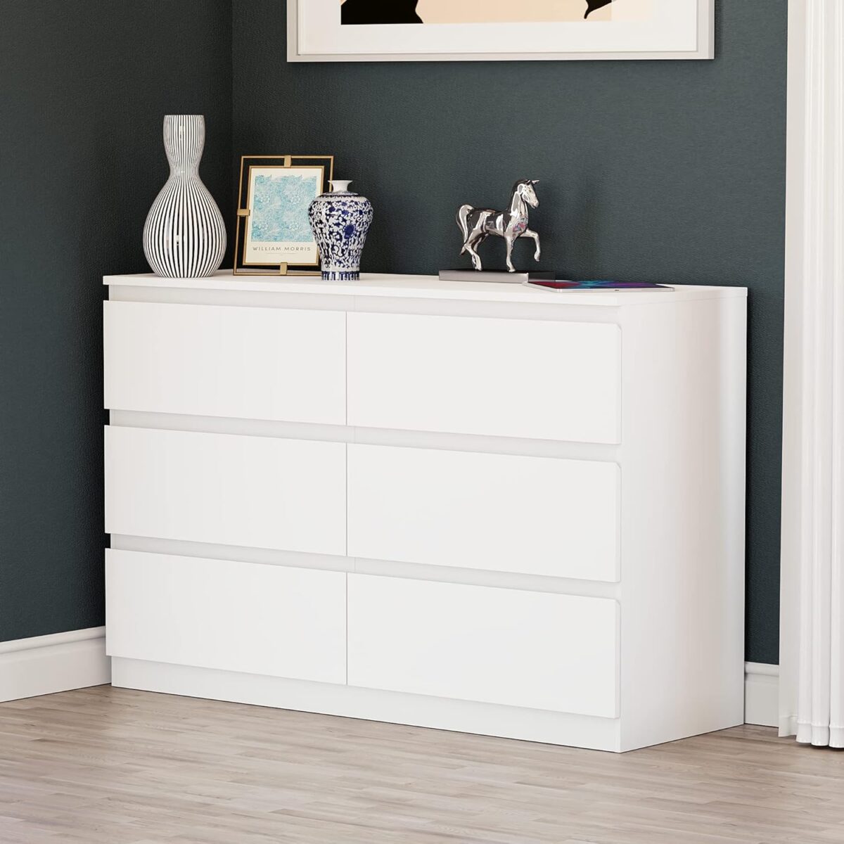 Vida Designs Denver 6-Drawer Chest - Image 3