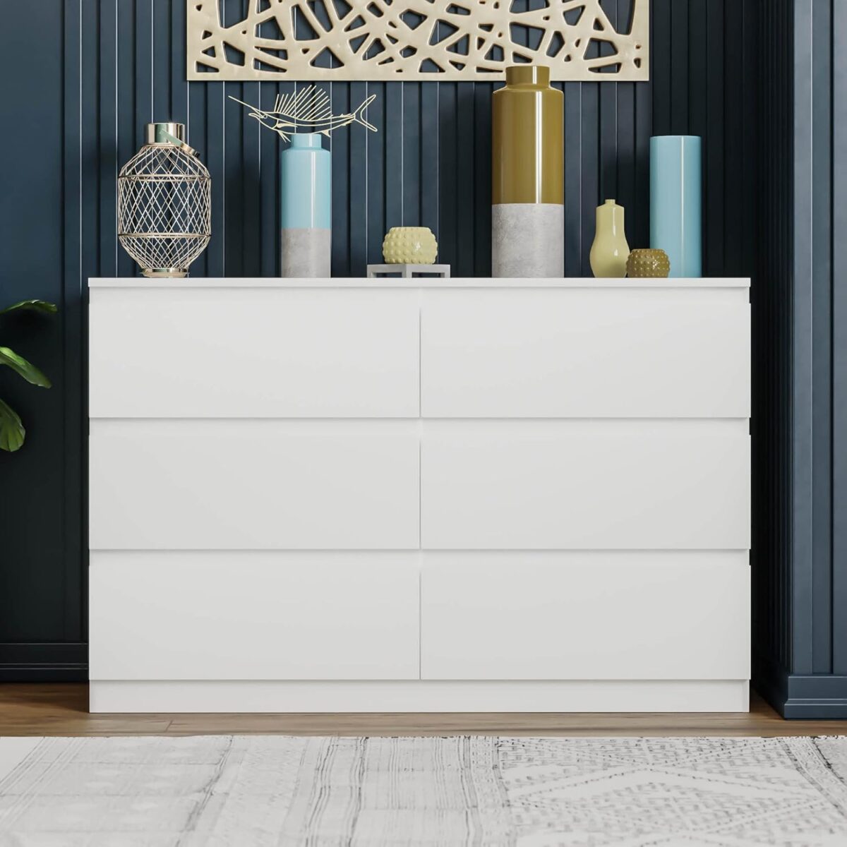 Vida Designs Denver 6-Drawer Chest - Image 4