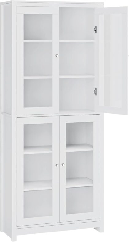 FOREHILL 190cm Glass Display Cabinet
