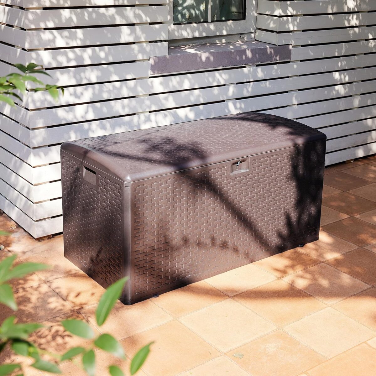375L Outdoor Resin Deck/Storage Box - Image 7