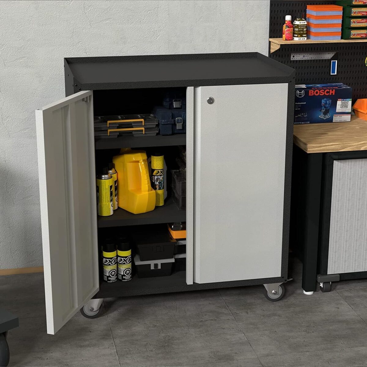 Heavy-Duty Metal Storage Cabinet - Image 2