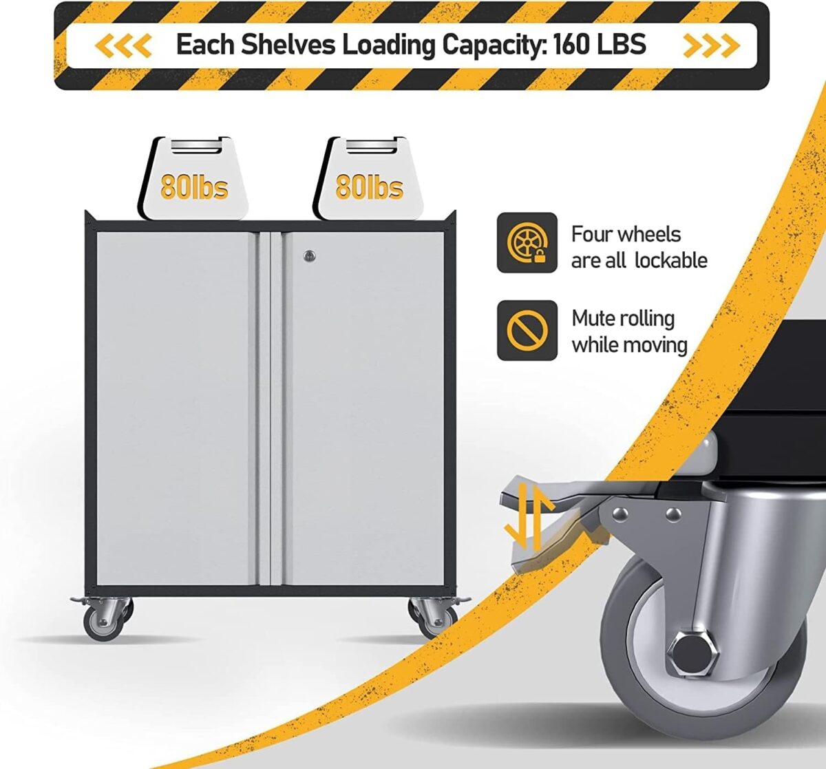 Heavy-Duty Metal Storage Cabinet - Image 5