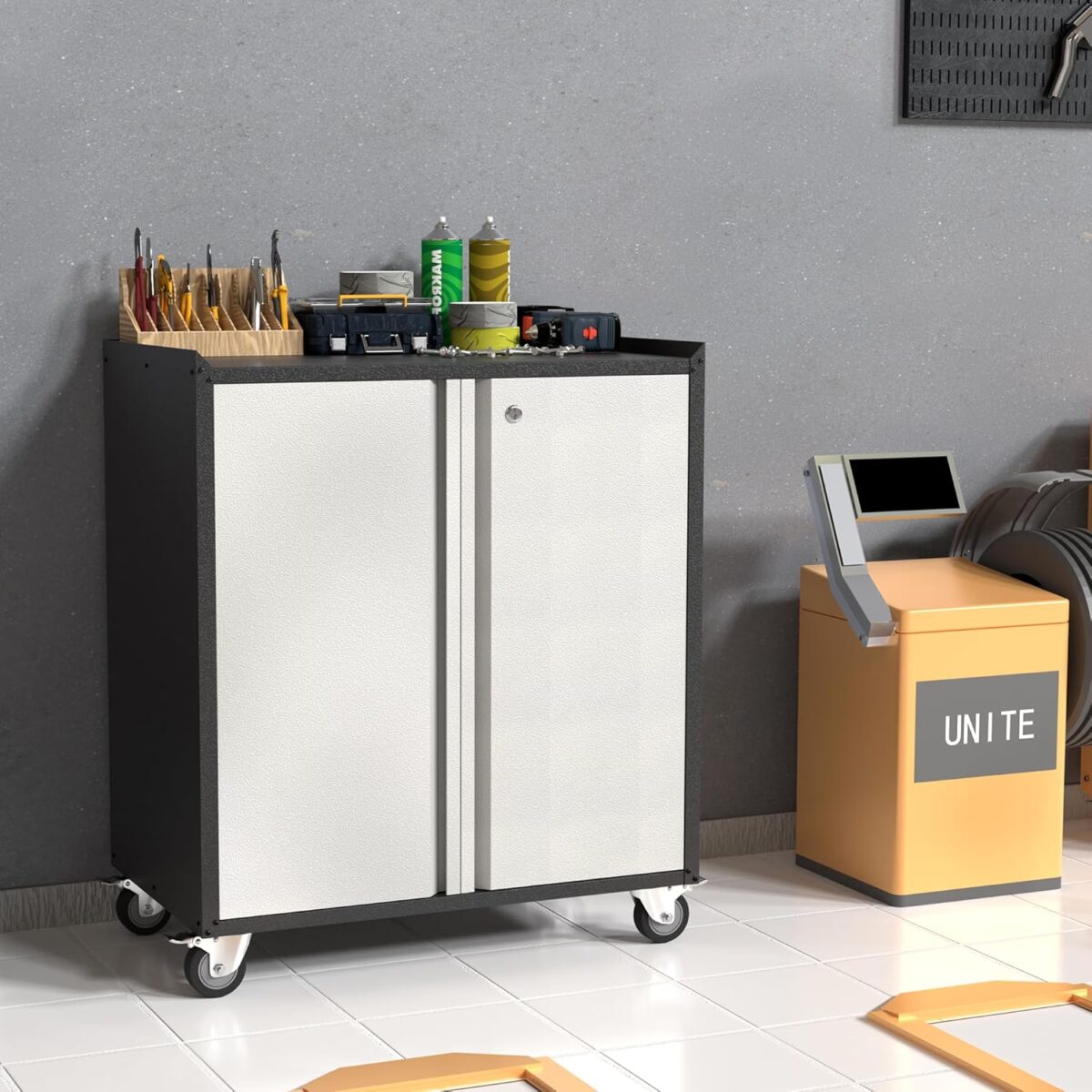 Heavy-Duty Metal Storage Cabinet - Image 6