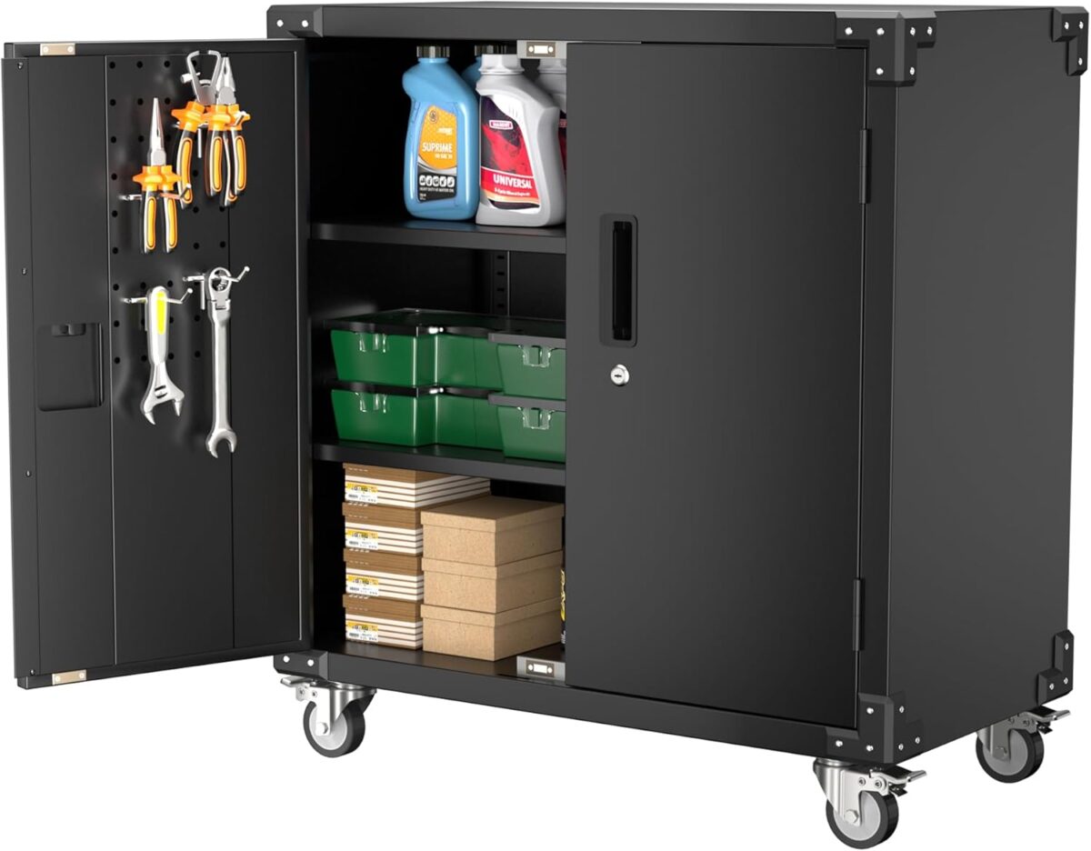 Heavy-Duty Metal Storage Cabinet - Image 7