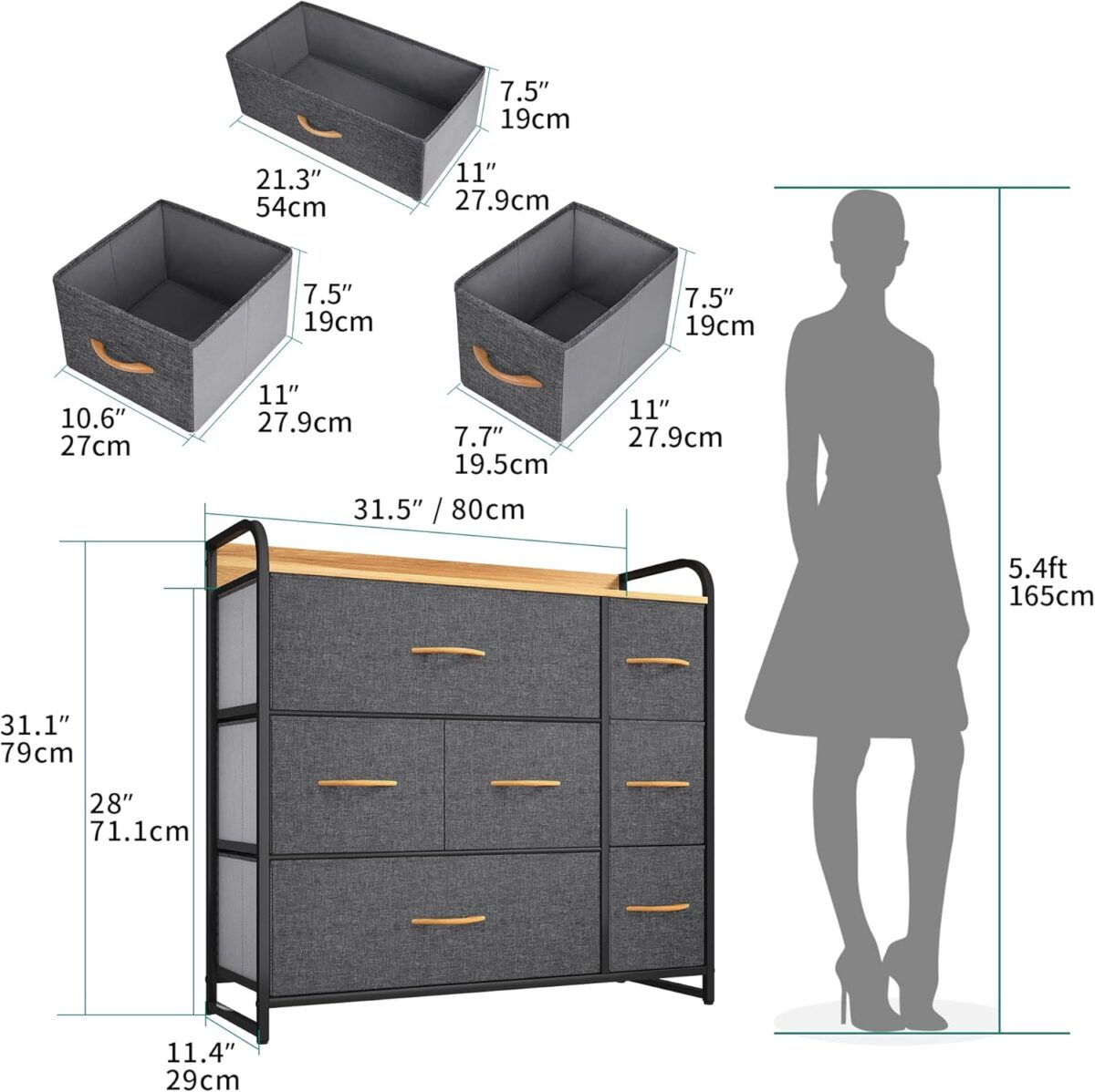 YITAHOME Premium 7-Drawer Storage Organizer - Image 3
