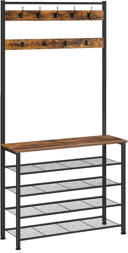 HOOBRO Coat and Shoe Rack