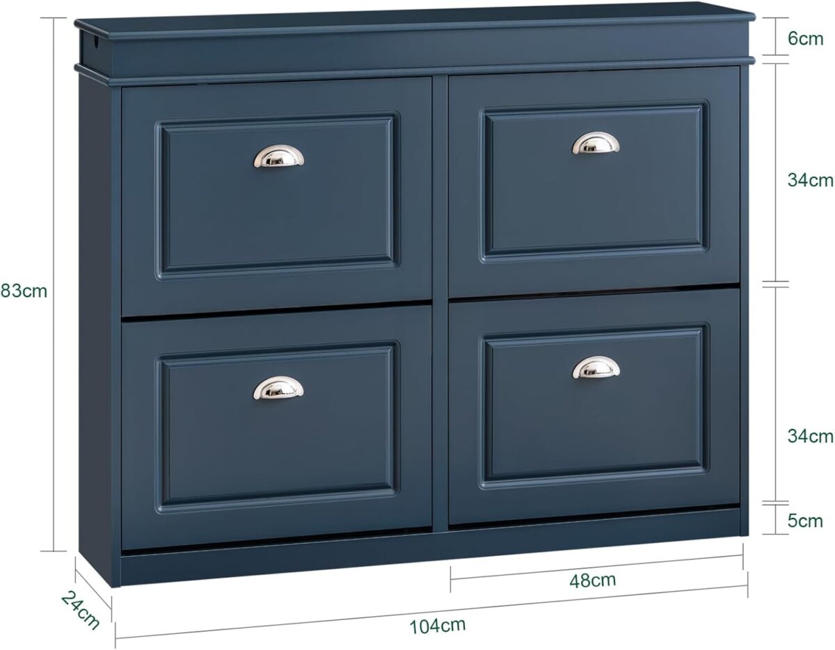 SoBuy FlipDraw – Space-Saving Shoe Cabinet - Image 3