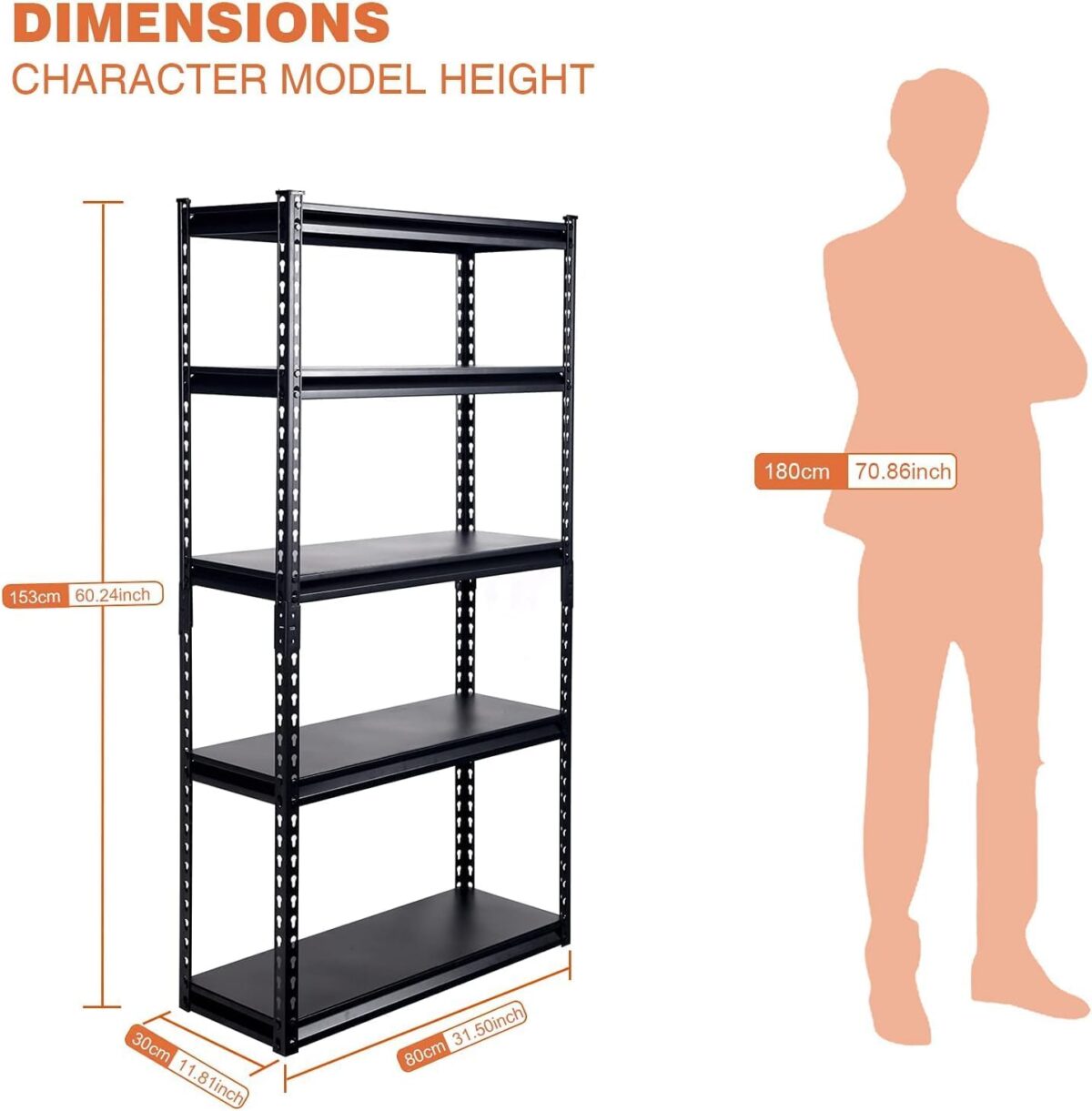 PACHIRA TitanRack™ | 5-Tier Heavy-Duty Shelving Unit - Image 2