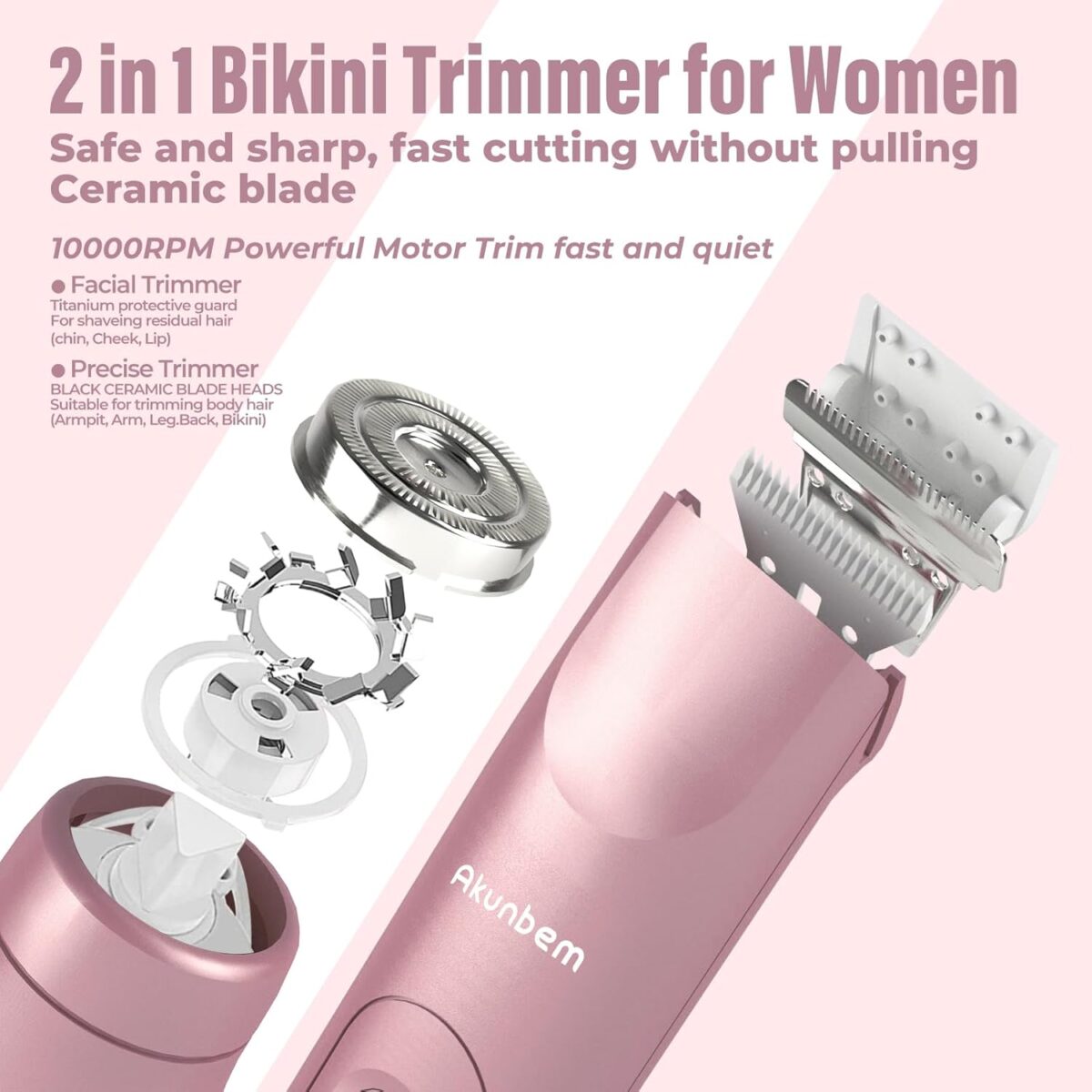 2 in 1 Women Electric Shaver - Image 4