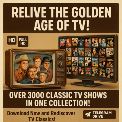 3000+ Legendary Series and TV Shows | Lifetime Unlimited Access | Over 200 TB of Iconic TV Shows